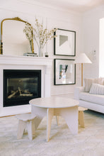 Load image into Gallery viewer, Ensemble table ronde et tabourets pour enfants kids round play table set with stools petit apprenti