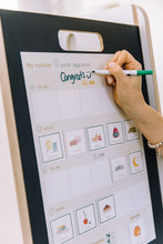 Load image into Gallery viewer, calendrier de routine et de motivation magnetic routine chart