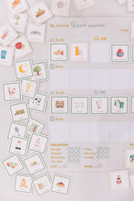Load image into Gallery viewer, calendrier de routine et de motivation magnetic routine chart