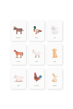 Load image into Gallery viewer, Set of learning magnets | animals
