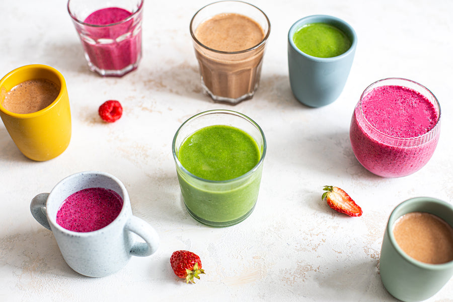 Trilogie de smoothies / sucettes glacées par Émilie Murmure