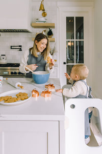 Children apron | slate gray