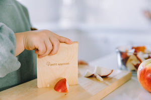 petit apprenti wooden knife for kids children cutting knife toddler kitchen knife and cutting board couteau pour enfants