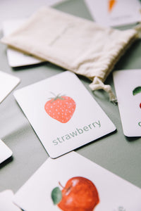 fruits vegetables learning magnets learning cards for kids aimants d'apprentissage cartes d'apprentissage fruits et légumes