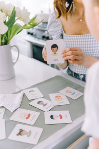 learning magnets aimants d'apprentissage les émotions emotions learning cards