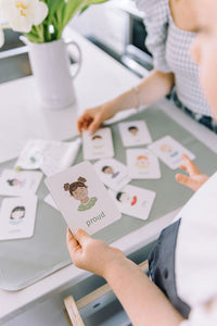 learning magnets aimants d'apprentissage les émotions emotions learning cards