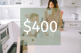Carte-cadeau de 400$
