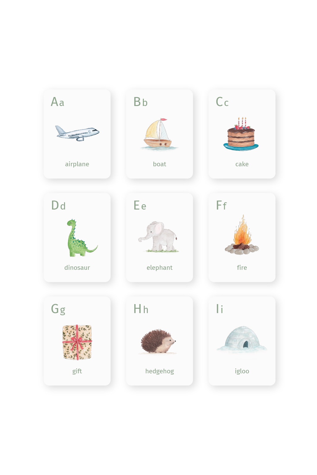 Magnetic alphabet learner deals