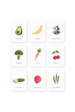 Load image into Gallery viewer, Set of learning magnets | fruits and vegetables
