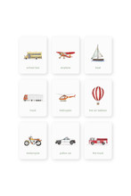 Load image into Gallery viewer, Set of learning magnets | means of transportation
